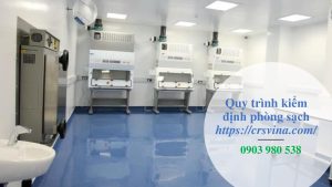 mục quy trình kiểm định phòng sạch