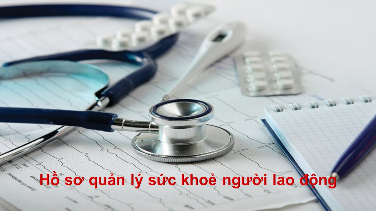 Hồ sơ quản lý sức khoẻ người lao động Ho so quan ly suc khoe nguoi lao dong