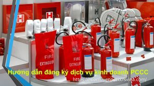 Hướng dẫn đăng ký dịch vụ kinh doanh PCCC