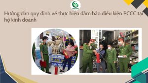 Hướng dẫn quy định về thực hiện đảm bảo điều kiện PCCC tại hộ kinh doanh