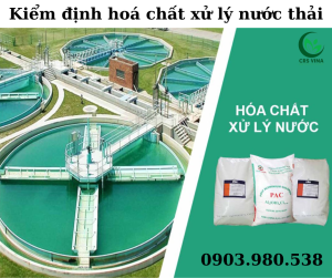 Kiểm định hoá chất xử lý nước thải