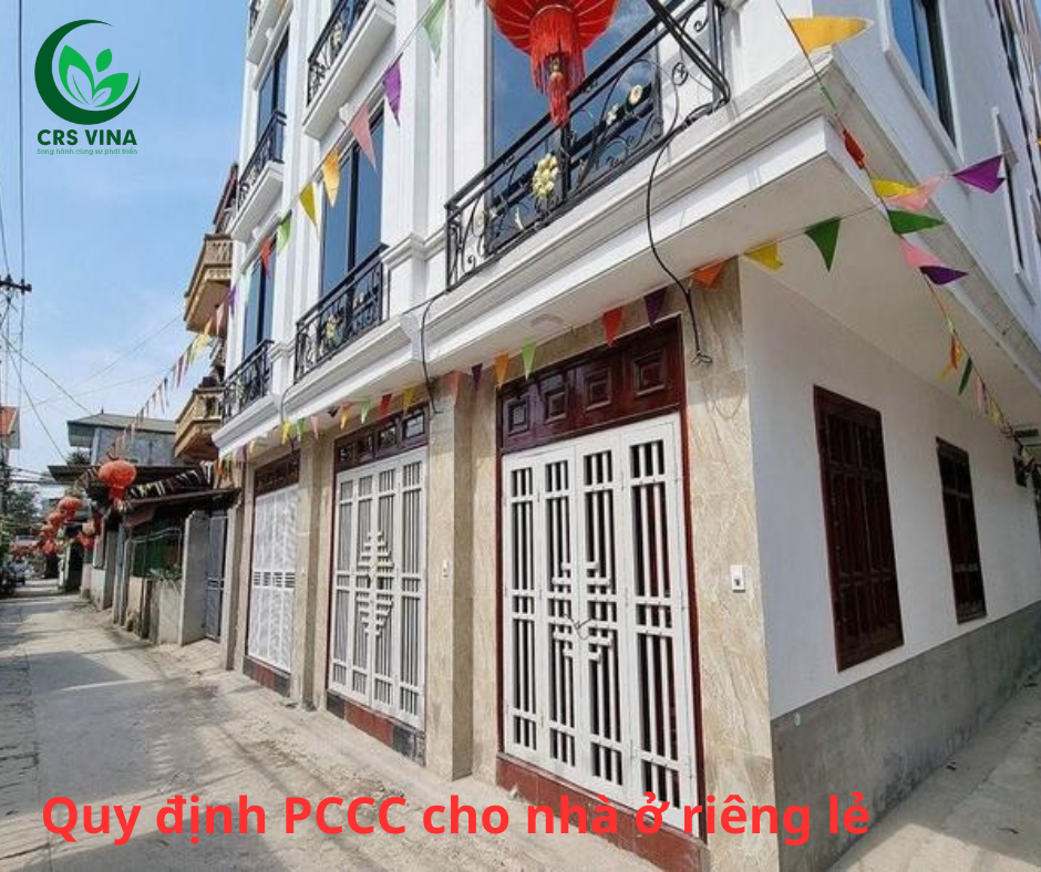 Quy định PCCC cho nhà ở riêng lẻ