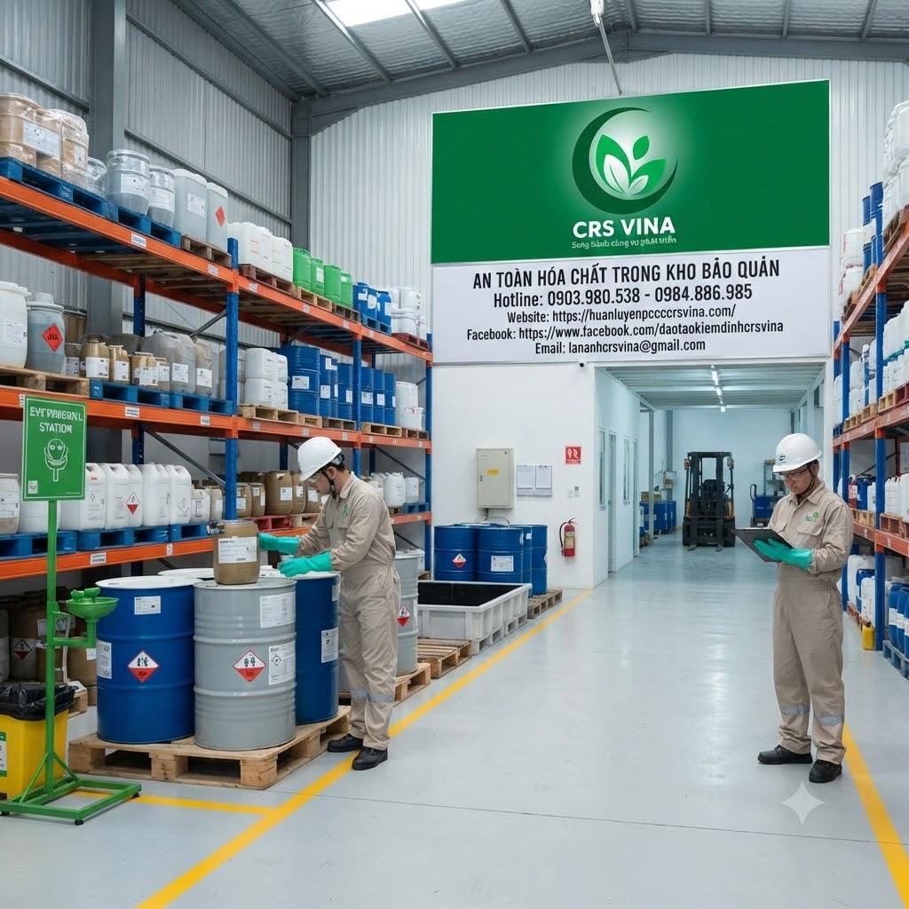 An toàn hóa chất trong kho bảo quản